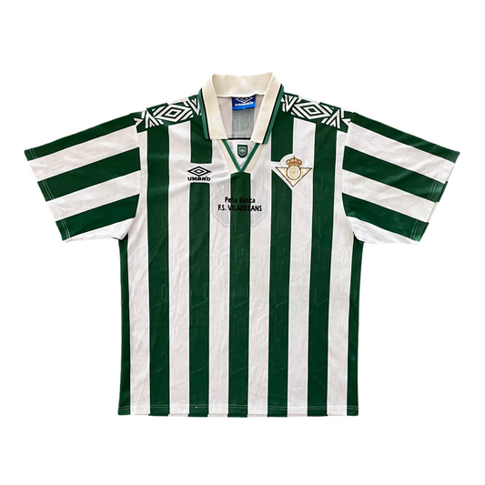 1994-95 Real Betis “Peña Bética de Viladecans” Home Kit #8 Added Time Kits