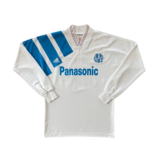 1991 - 92 Marseille Long Sleeve Home Kit - Added Time Kits