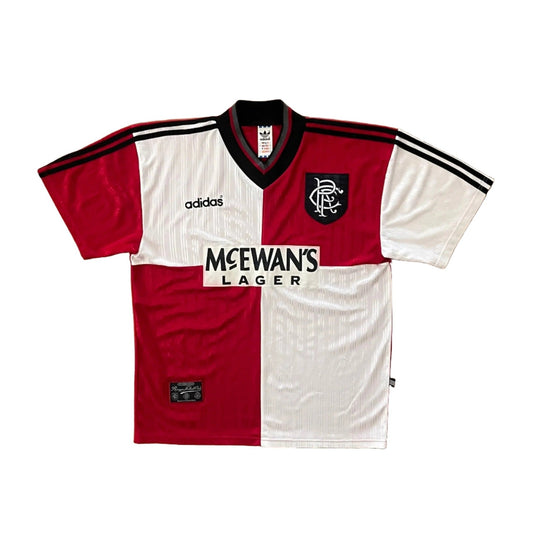 1995 - 96 Rangers Away Kit - Added Time Kits