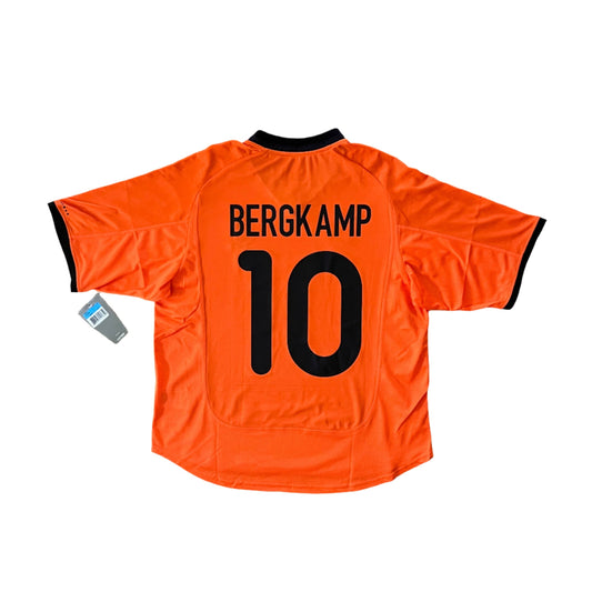 2000 Netherlands Bergkamp Home Kit NWT Added Time Kits