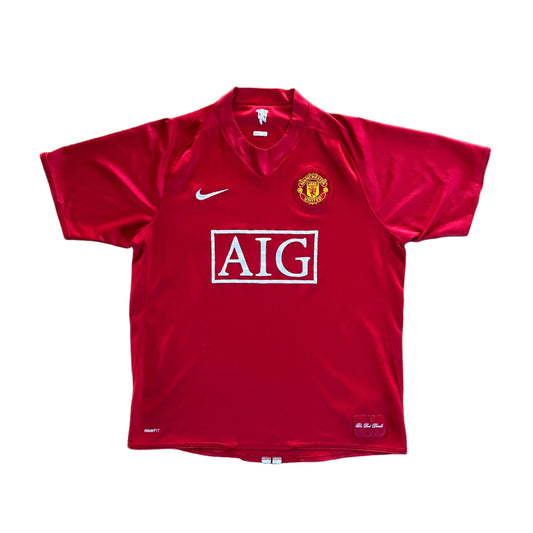 2007-09 Manchester United Home Kit - Added Time Kits