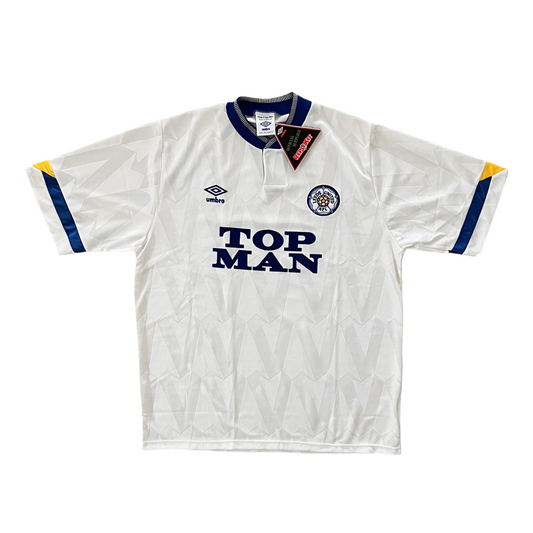 1990-92 Leeds United Home Kit NWT Added Time Kits