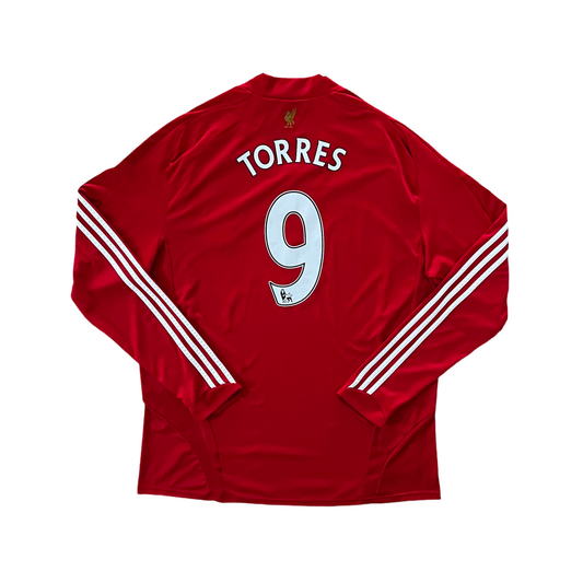 2008-10 Liverpool Torres L/S Home Kit Added Time Kits