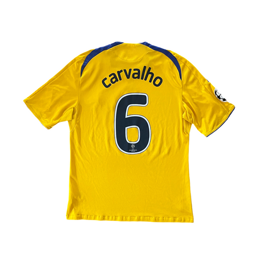 2008-09 Chelsea Carvalho Away Kit Added Time Kits