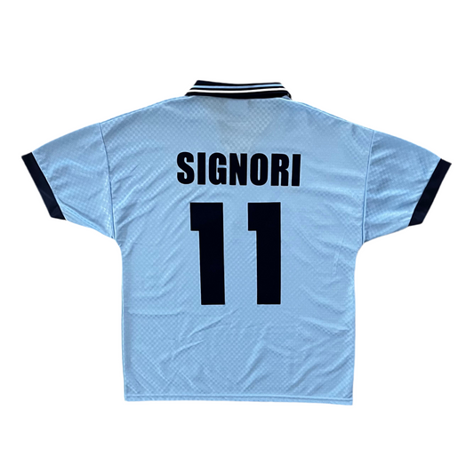 1995-96 Lazio Signori Home Kit Added Time Kits