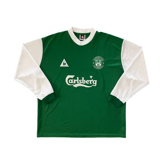 2000-02 Hibernian Home Long Sleeve Kit Added Time Kits