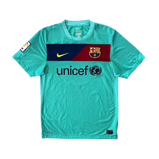 2010-11 Barcelona Away Kit Added Time Kits