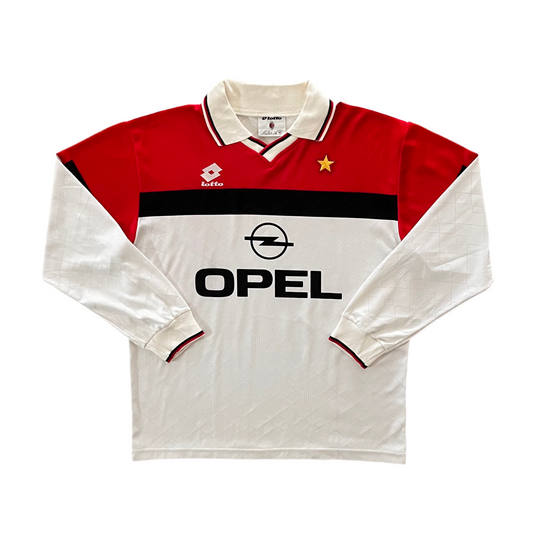 1994-95 AC Milan L/S Away Kit Added Time Kits