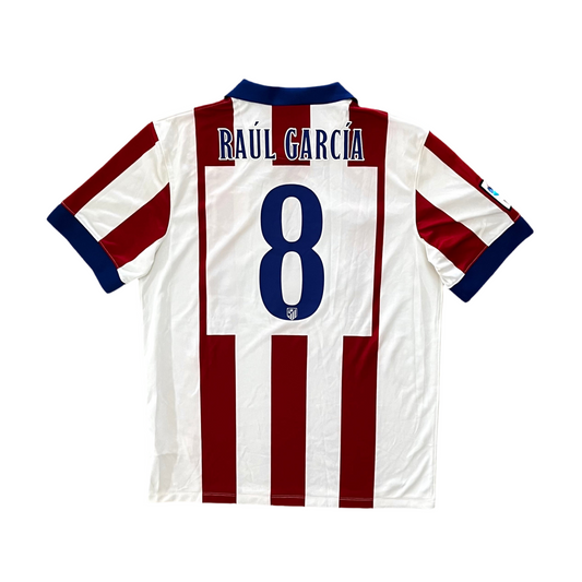 2014-15 Atletico Madrid Raúl García Signed Home Kit Added Time Kits