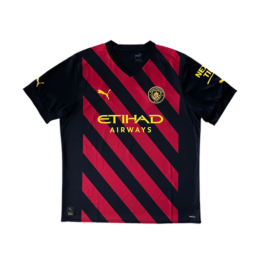 2022-23 Manchester City Away Kit Added Time Kits