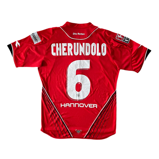 2007-08 Hannover 96 Cherundolo Home Kit Added Time Kits