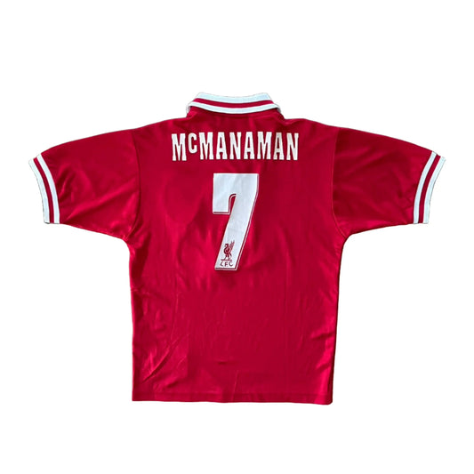 1996-97 Liverpool McManaman Home Kit - Added Time Kits