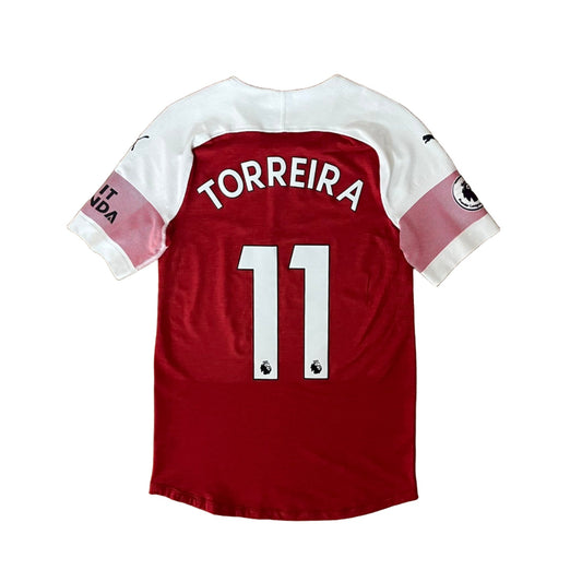 2018-19 Arsenal Torriera Player Version Home Kit - Added Time Kits