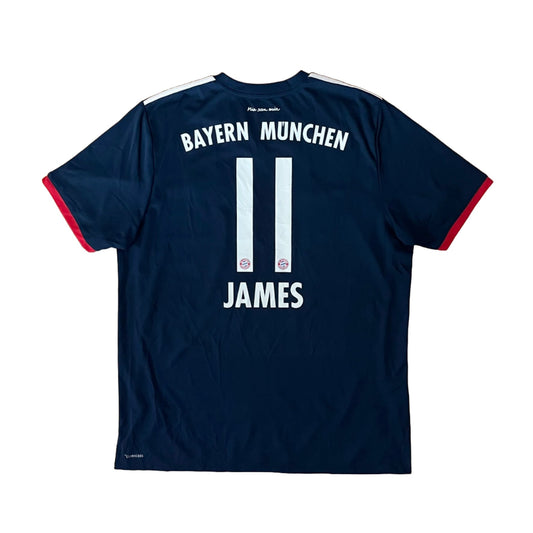 2017-18 Bayern Munich James Away Kit - Added Time Kits